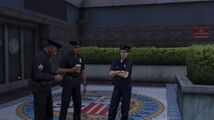 LSPD 경관 그룹.