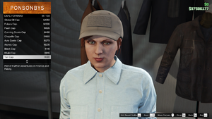 FurtherAdventuresinFinanceandFelony-GTAO-FemaleHats-Caps3-TanCap.png