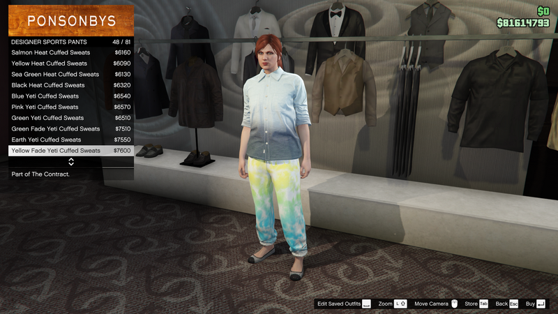 파일:TheContract-GTAOe-FemalePants-DesignerSportsPants48-YellowFadeYetiCuffedSweats.png