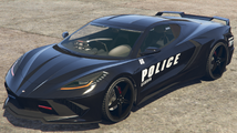 GTA 온라인의 코켓 D10 추격형에 적용된 "LSPD 리치맨 PD" 도색.
