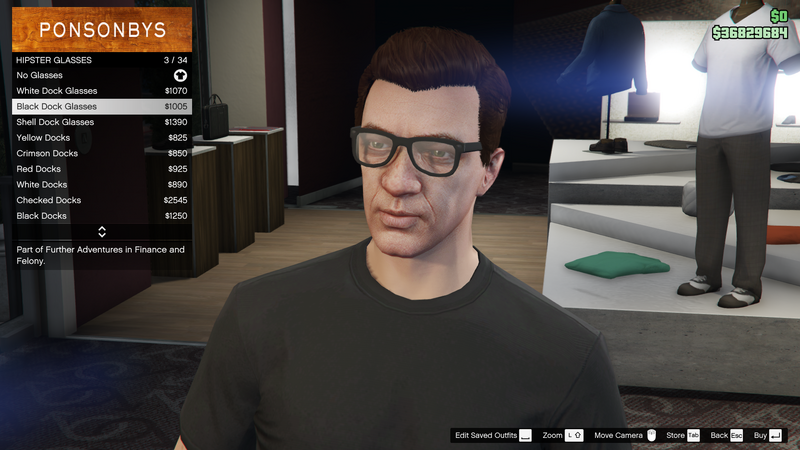 파일:FurtherAdventuresinFinanceandFelony-GTAO-MaleGlasses-HipsterGlasses2-BlackDockGlasses.png