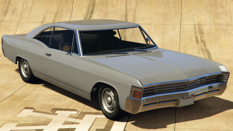 Grand Theft Auto 온라인의 임페일러 전면 쿼터뷰.