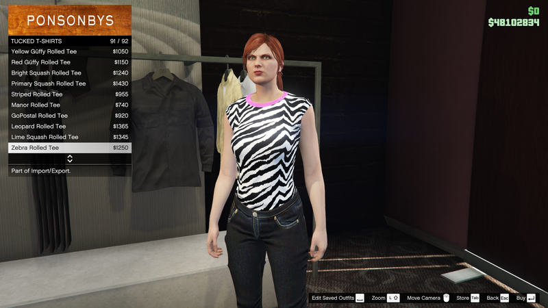 파일:ImportExport-GTAO-FemaleTops-TuckedTShirts16-ZebraRolledTee.png