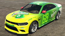 Sprunk Racing 도색이 된 Buffalo STX. (후측면 보기)