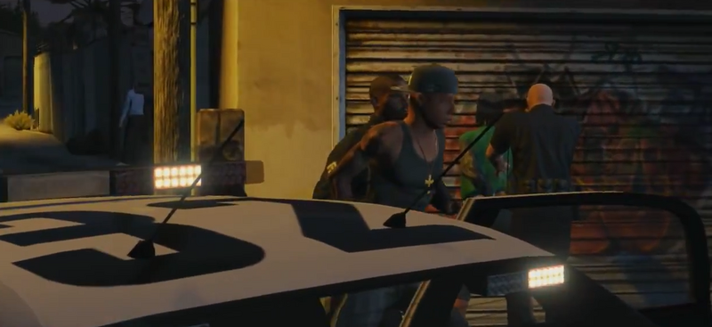 파일:Grove member being arrested-GTAV.png