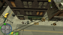 Grand Theft Auto: Chinatown Wars에서의 아파트 건물.