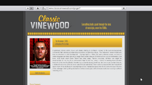 Classicvinewood.com의 리뷰 페이지.