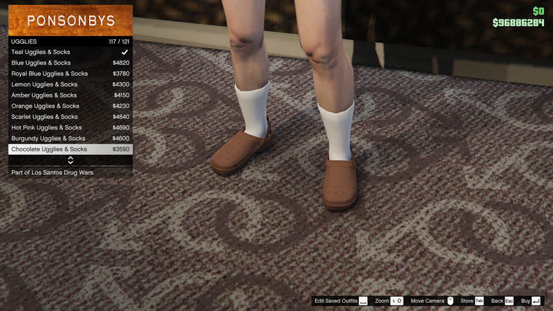 파일:LosSantosDrugWars-GTAOe-FemaleShoes-Ugglies116-ChocolateUgglies&Socks.png