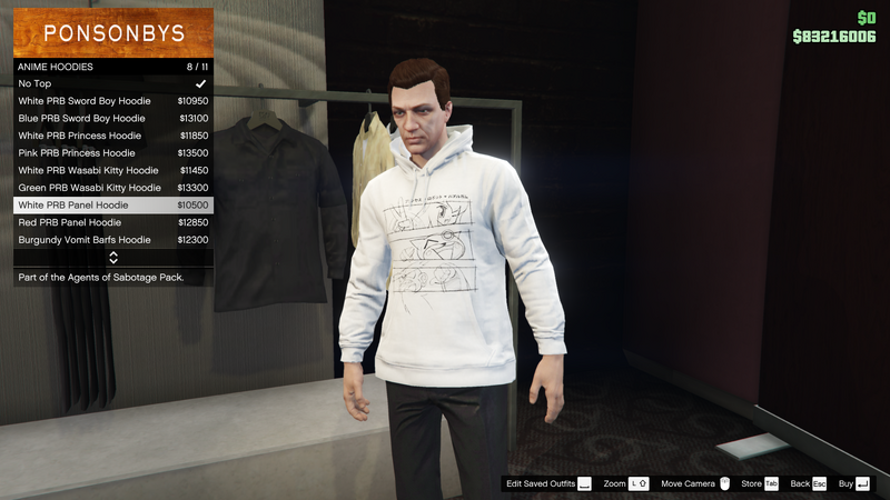 파일:AgentsofSabotage-GTAOe-MaleTops-AnimeHoodies7-WhitePRBPanelHoodie.png