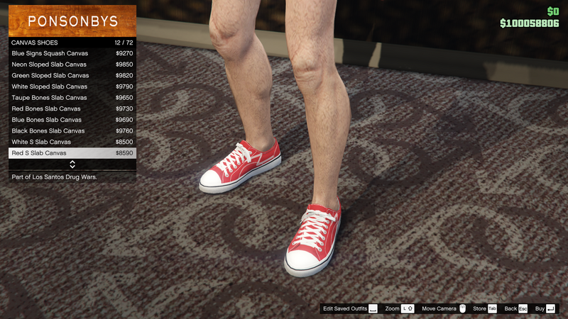 파일:LosSantosDrugWars-GTAOe-MaleShoes-CanvasShoes11-RedSSlabCanvas.png