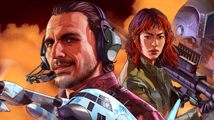 오스카 구즈만은 다시 날아오른다 프로모션 아트 속의 오스카 구즈만과 GTA 온라인 주인공.