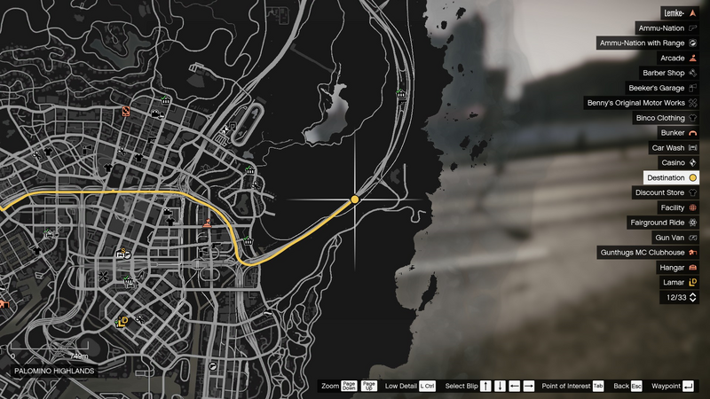 파일:BikerStealColombianFlake-GTAO-PalominoHighlandsMap.png
