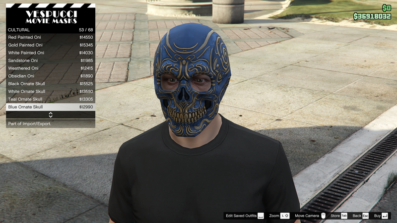 파일:ImportExport-GTAO-MaleMasks-Cultural4-BlueOrnateSkull.png