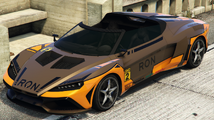 GTA Online의 RON 리버리가 적용된 조루소. (후측면 보기)