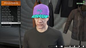 ImportExport-GTAO-MaleHats-Caps13-PurpleGüffyCap.png