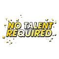 No Talent Requied 티셔츠.