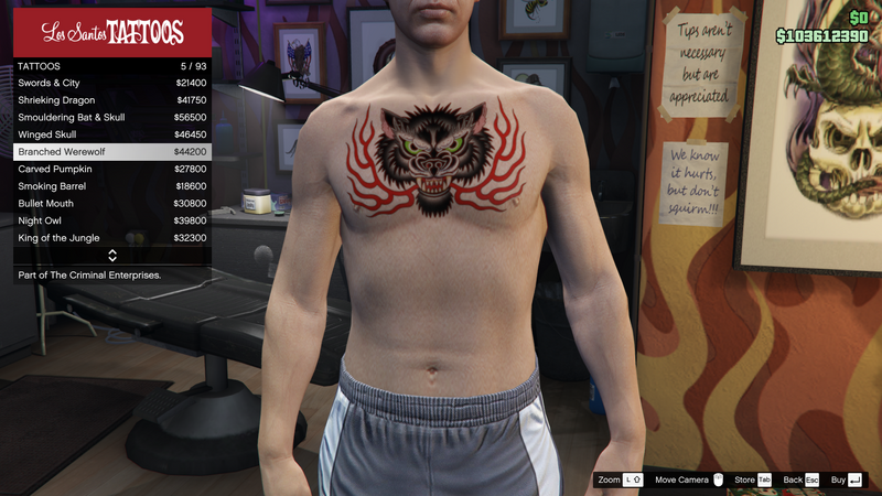 파일:TheCriminalEnterprises-GTAOe-MaleTattoos-TorsoChest5-BranchedWerewolf.png