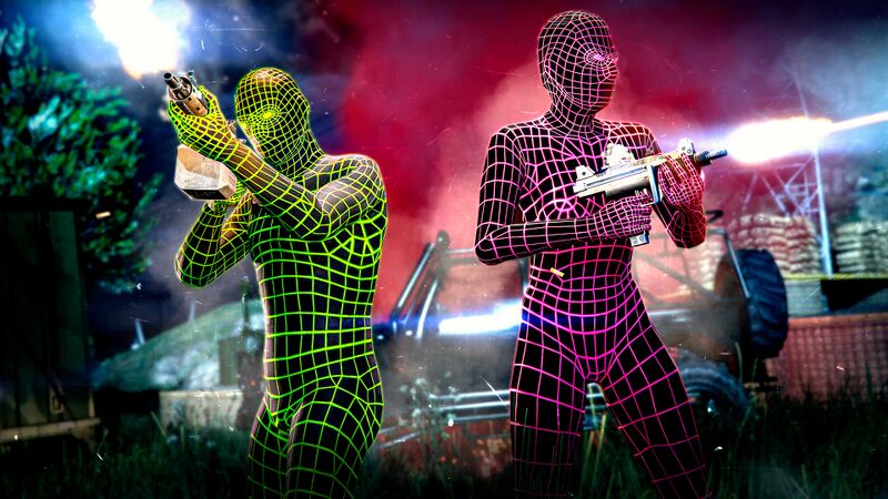 파일:GTAOnlineBonusesMay2022Part1-GTAOe-Pink&GreenWireframeBodysuitAdvert.jpg