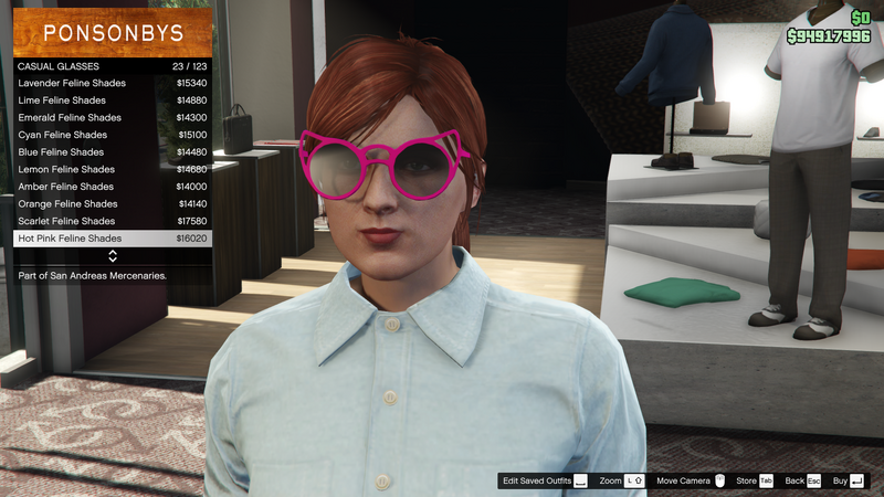 파일:SanAndreasMercenaries-GTAOe-FemaleGlasses-CasualGlasses22-HotPinkFelineShades.png