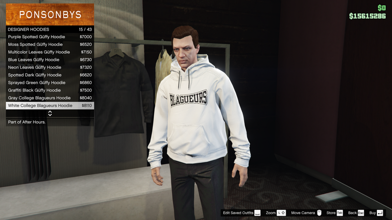 파일:AfterHours-GTAO-MaleTops-DesignerHoodies14-WhiteCollegeBlagueursHoodie.png