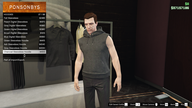 파일:ImportExport-GTAO-MaleTops-Hoodies4-CharcoalSleevelessHoodie.png