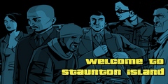 "Welcome to Staunton Island(스톤턴 아일랜드에 오신 것을 환영합니다)".