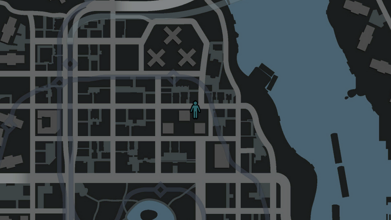 파일:RandomCharacters-GTAIV-ClarenceLittle-FirstEncounter-Map.png