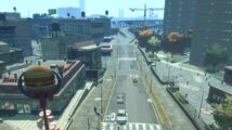 샌 퀜틴 애비뉴와 스위치 스트리트 모퉁이에 있는 버거샷.