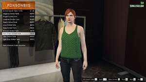 BottomDollarBounties-GTAOe-FemaleTops-ScoopNeckTankTops8-DarkGreenDottedTank.png