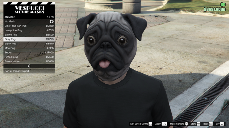 파일:ImportExport-GTAO-MaleMasks-Animals4-GrayPug.png