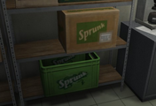 24/7 창고의 Sprunk 상자.
