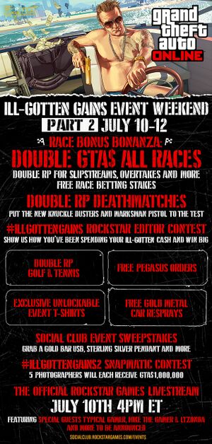 IllGottenGainsPart2EventWeekend-GTAO-Advert.jpg