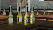 Grand Theft Auto: San Andreas에서 주류 브랜드로 재사용된 Rockstar North .50 Centerfire Cartridges 상자 텍스처.