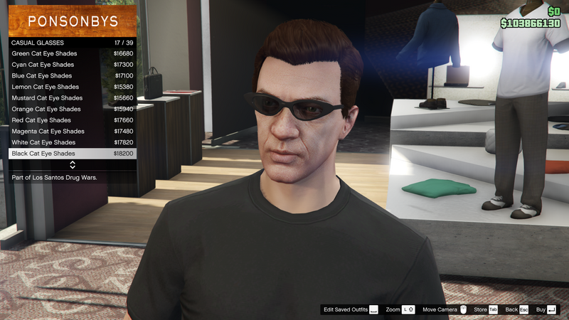 파일:LosSantosDrugWars-GTAOe-MaleGlasses-CasualGlasses44-BlackCatEyeShades.png