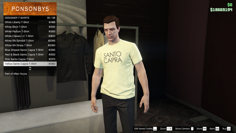 파일:AfterHours-GTAO-MaleTops-DesignerTShirts4-YellowSantoCapraTShirt.png