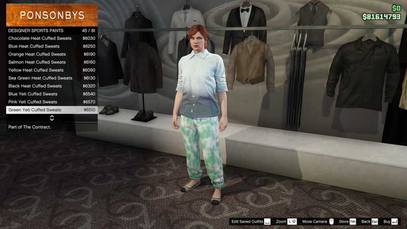 파일:TheContract-GTAOe-FemalePants-DesignerSportsPants45-GreenYetiCuffedSweats.png