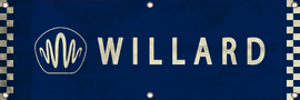 오토 샵에서 볼 수 있는 Willard 배너 (Route 68 스타일).