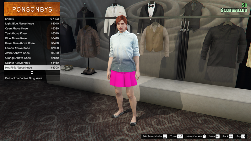 파일:LosSantosDrugWars-GTAOe-FemalePants-Skirts19-HotPinkAboveKnee.png