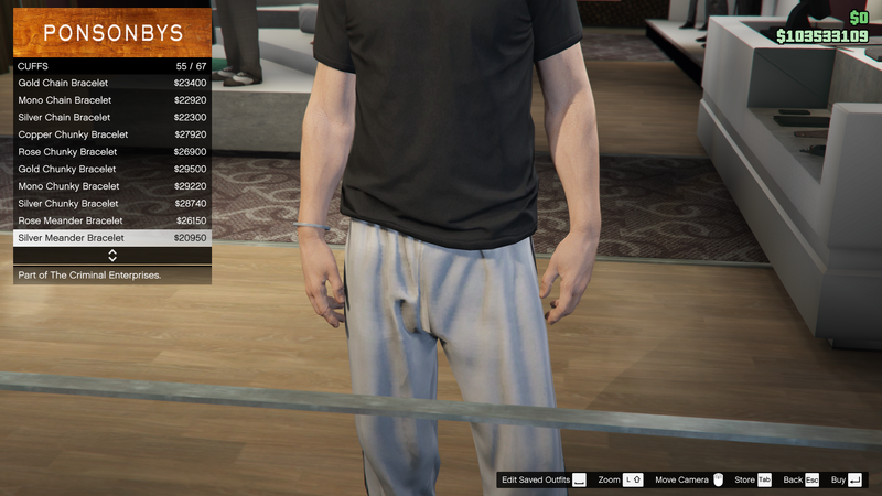 파일:TheCriminalEnterprises-GTAOe-MaleAccessories-Cuffs14-SilverMeanderBracelet.png