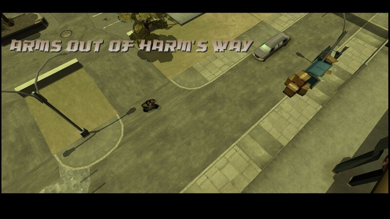 파일:ArmsOutOfHarmsWay-GTACW-SS1.jpg