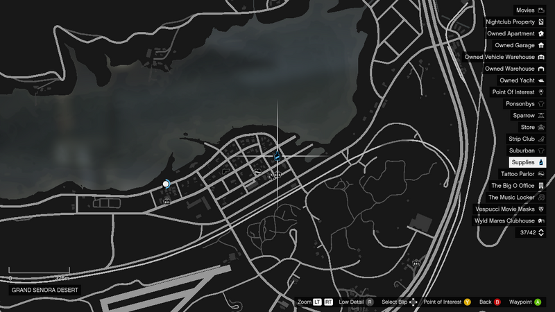 파일:BarResupply-GTAOe-VanLocation-LiquorStoreSandyShores-Map.png