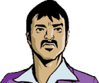 Grand Theft Auto Advance 메인 메뉴에 나타나는 시스코의 아트워크