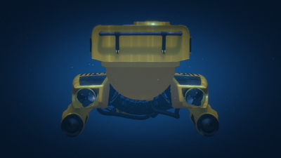 크라켄의 후면 뷰.