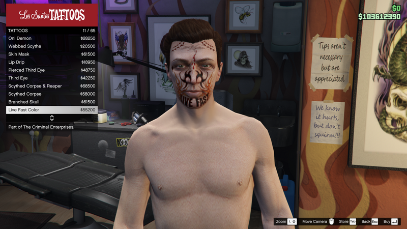 파일:TheCriminalEnterprises-GTAOe-MaleTattoos-Head11-LiveFastColor.png