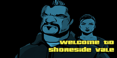 "Welcome to Shoreside Vale(쇼어사이드 베일에 오신 것을 환영합니다)".