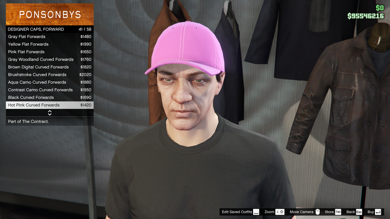 파일:TheContract-GTAOe-MaleHats-DesignerCaps40-HotPinkCurved.png