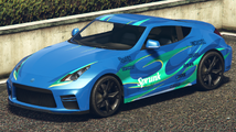 Sprunk Light 도색이 된 Euros. (후측면 보기)