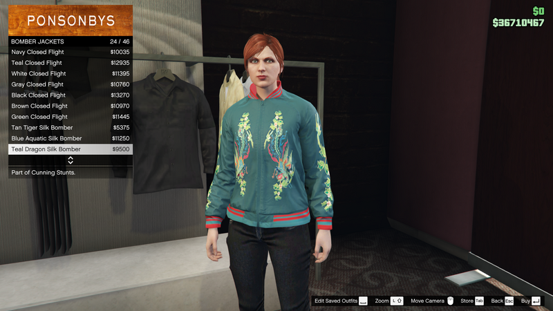 파일:CunningStunts-GTAO-FemaleTops-BomberJackets3-TealDragonSilkBomber.png