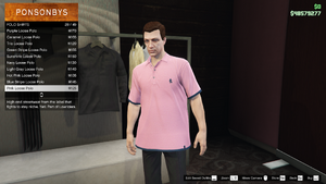 Lowriders-GTAO-MaleTops-PoloShirts11-PinkLoosePolo.png