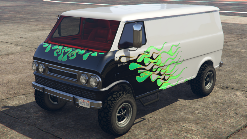 파일:YougaClassic4x4-GTAO-LiveryFront-GreenGothicFlames.png